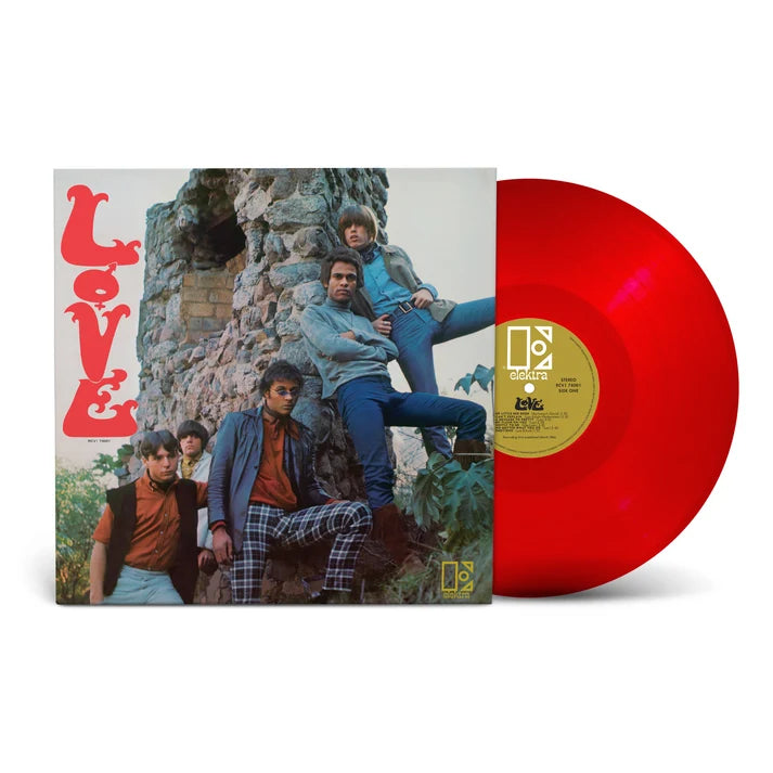 Love - S/T - LP (Rocktober Clear Vinyl, Red, 140 Gram Vinyl, Brick & Mortar Exclusive)