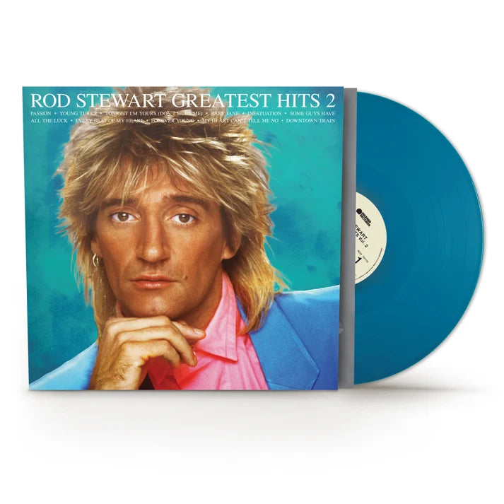 Rod Stewart - Greatest Hits Vol.2 - LP (Rocktober Colored Vinyl, Teal, Brick & Mortar Exclusive)