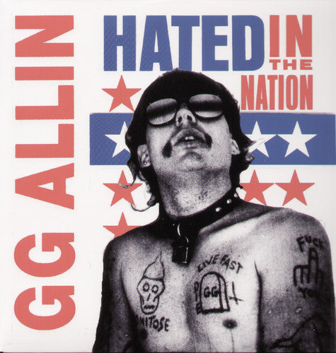 GG Allin - Hated In The Nation -  LP