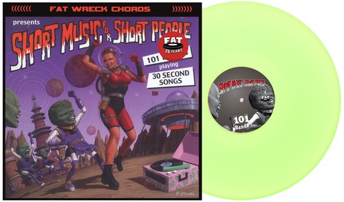 Fat Music For Fat People - Comp - LP (Lime Green)