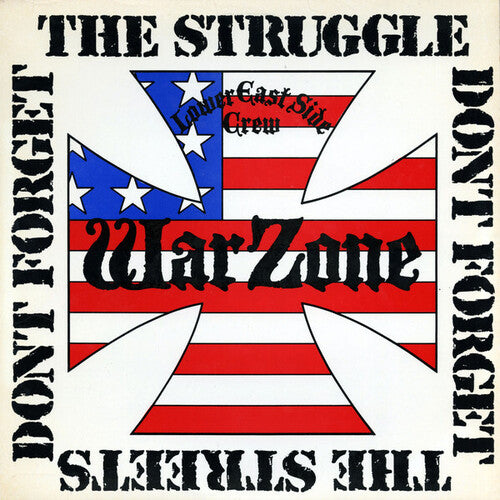 Warzone - Don't Forget The Struggle, Don't Forget The Streets LP (Gold)