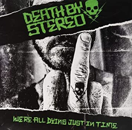 Death By Stereo - We're All Dying Just In Time LP (Green)