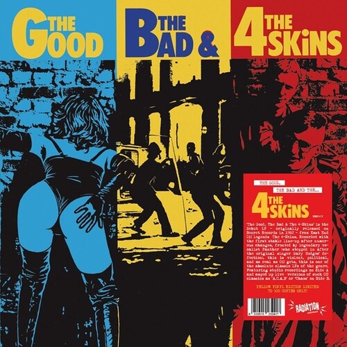 4 Skins - The Good, The Bad & The 4 Skins LP (Yellow)