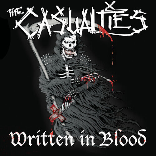 Casualties - Written In Blood LP (White)