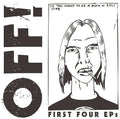 Off! - First Four Eps LP (Trans Blue)