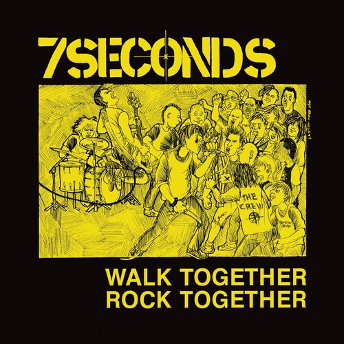 7 Seconds - Walk Together, Rock Together - LP (Yellow Deluxe Rev Ex)