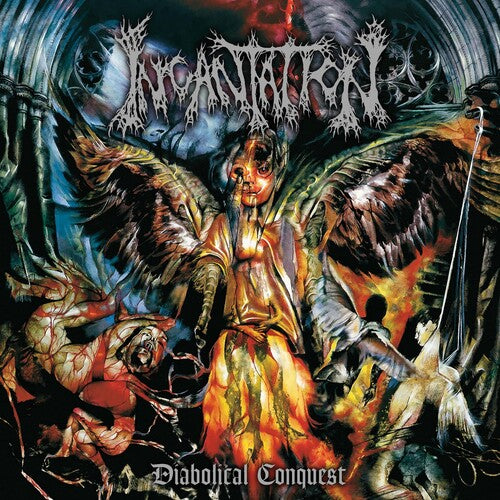 Incantation - Diabolial Conquest LP (Aqua Blue)