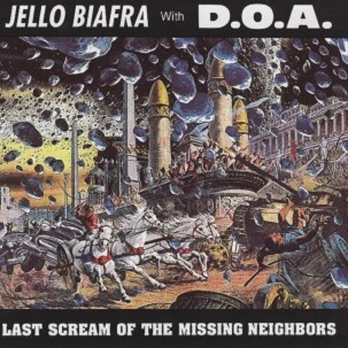 Jello Biafra w/ DOA - Last Scream Of The Missing Neighbors - LP (IEX Yellow)