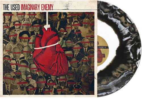 The Used - Imaginary Enemy LP (Orange/Black/White)