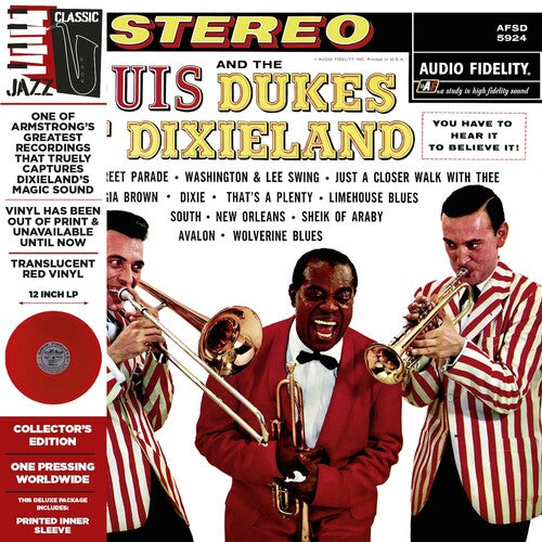Louis Armstrong - Dukes Of Dixieland LP (Red)