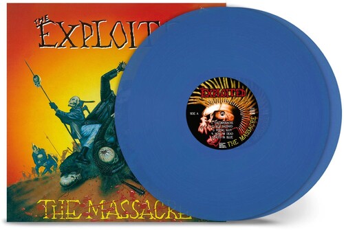 Exploited - The Massacre LP (Blue)