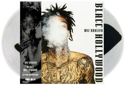 Wiz Khalifa – Blacc Hollywood - 2xLP (OBI; Blacc Tattoo Ink-In-Clear)