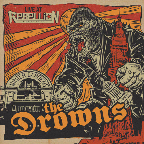 Drowns - Live At Rebellion LP (Orange/Red Pinwheel)