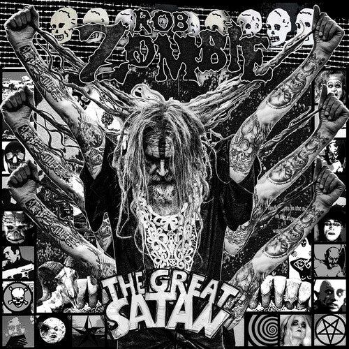 Rob Zombie - The Great Satan - 2xLP (Black/White Swirl)