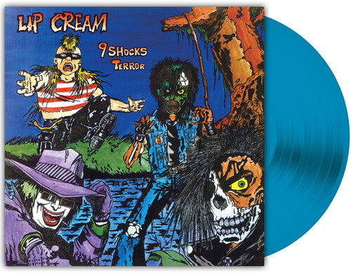 Lip Cream - 9 Shocks Terror LP ( Royal Blue)