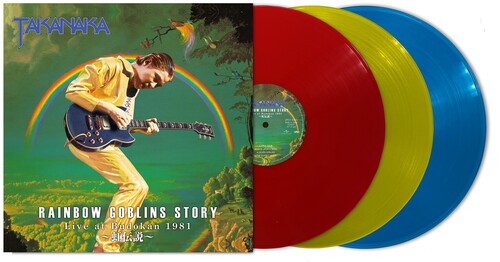 Masayoshi Takanaka - Rainbow Goblins Story Live At Budokan 1981 - 3xLP (Yellow/Red/Blue)