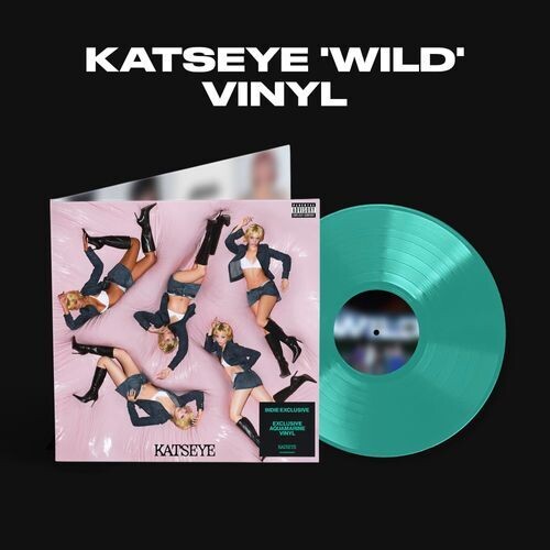 Katseye - Wild - LP (IEX Aquamarine)