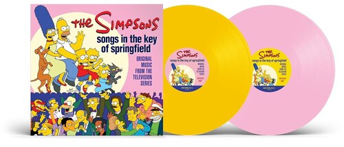 Simpsons - Songs In The Key Of Springfield - 2xLP (Pink/Yellow)