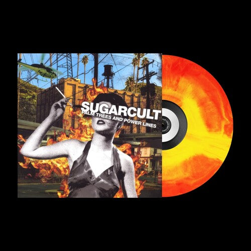 Sugarcult - Palm Trees and Powerlines LP (Apple Red/Canary Yellow Galaxy)