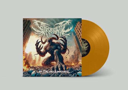Saprobiontic -  Of Fire and Bloodshed - LP (Orange)