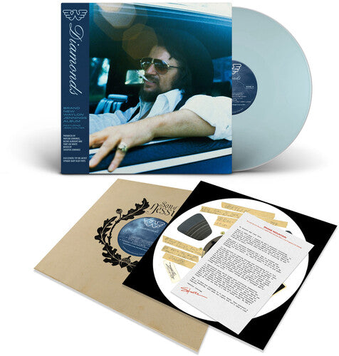 Waylon Jennings - Diamonds - LP (IEX Light Blue)