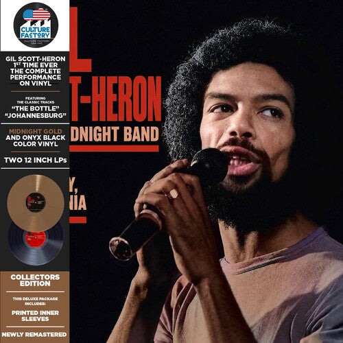 Gil Scott-Heron - Live At Berkely 78' - LP (Blk/Gold)