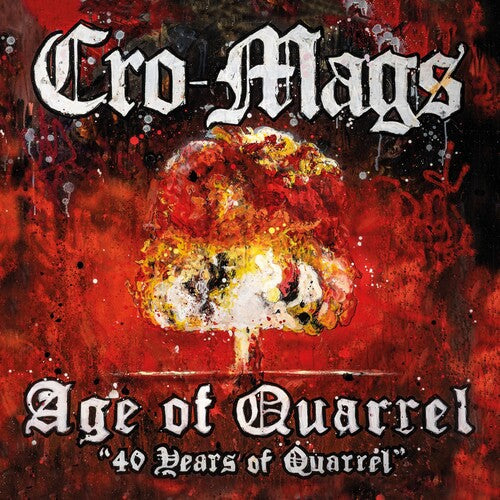 Cro-Mags - Age Of Quarrel: 40 Years Of Quarrel - LP (IEX Red/White Splatter)