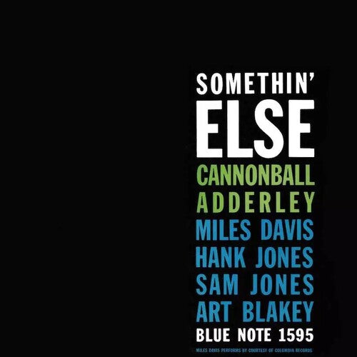 Cannonball Adderley - Somethin' Else - LP (Blue Note Essentialls)
