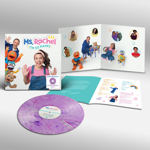 Ms Rachel - I'm So Happy - LP (IEX Purple Marble)