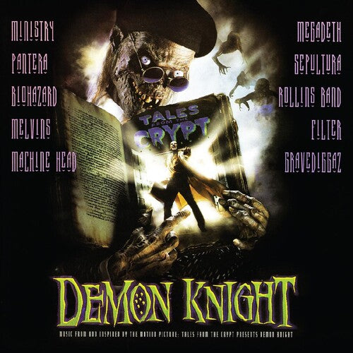 Tales From the Crypt Presents - Demon Knight OST - (Blue/White Cryptkeeper Splatter)