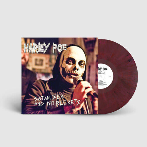 Harley Poe - Satan, Sex, And No Regrets - LP (Red/Blk Mix)