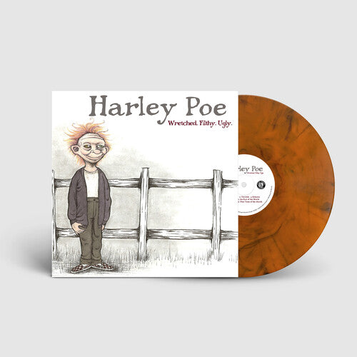 Harley Poe - Wretched. Filthy. Ugly. - LP (Orange/Black)
