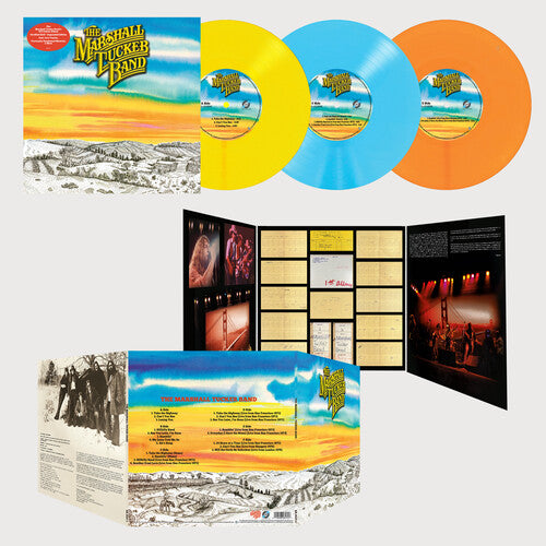 Marshall Tucker Band - 3xLP (Blue/Yellow/Orange)