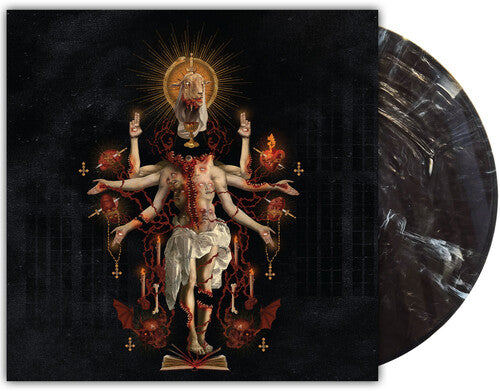Satanic Planet - Dead Dieties - LP (Black White Marble)