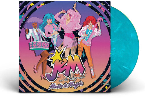 Jem & The Holograms - Music Is Magic - LP (Blue)