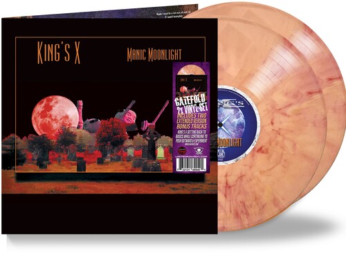 King's X - Manic Moonlight - 2xLP (Orange)