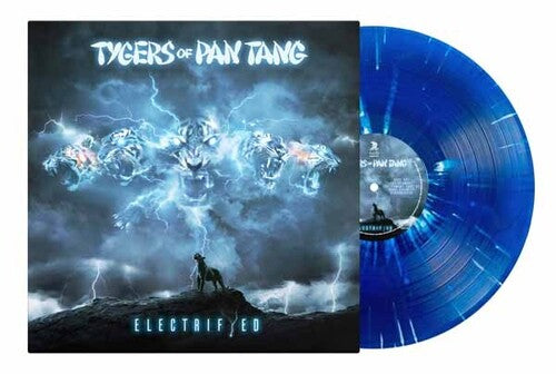 Tygers of Pan Tang - Electrifyed - LP (Blue/White Splatter)
