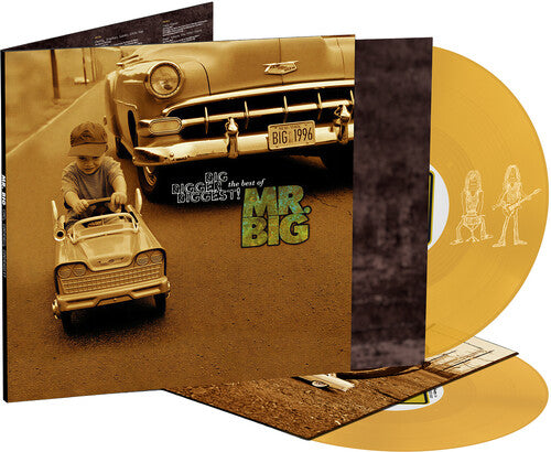 Mr. Big - Big, Bigger, Biggest! the Best of Mr. Big - 2xLP (Transparent Brown)