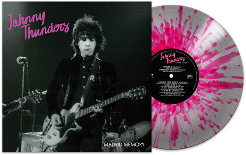 Johnny Thunders - Madrid Memory - LP (Clear/Pink Splatter)
