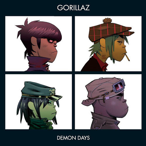 Gorillaz - Demon Days - Limited Edition LP (Green/Purple/Red)