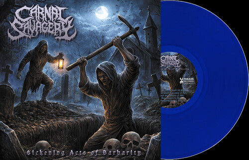 Carnal Savagery - Sickening Acts of Barbarity - LP (Blue)