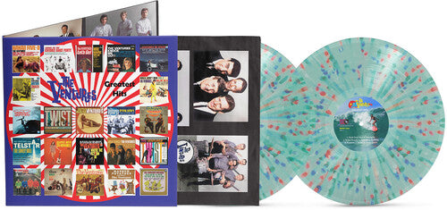 Ventures - Greatest Hits - 2xLP (180 Gram - Turquoise/Multicolor Splatter)