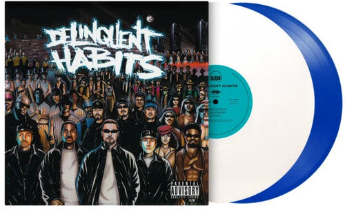 Delinquent Habits - Limited Edition 2xLP (Blue/White)