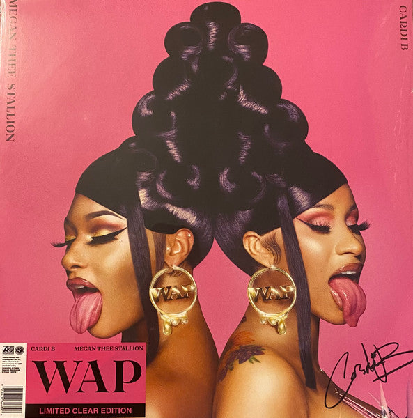 Cardi B Feat. Megan Thee Stallion - WAP LP (Clear)
