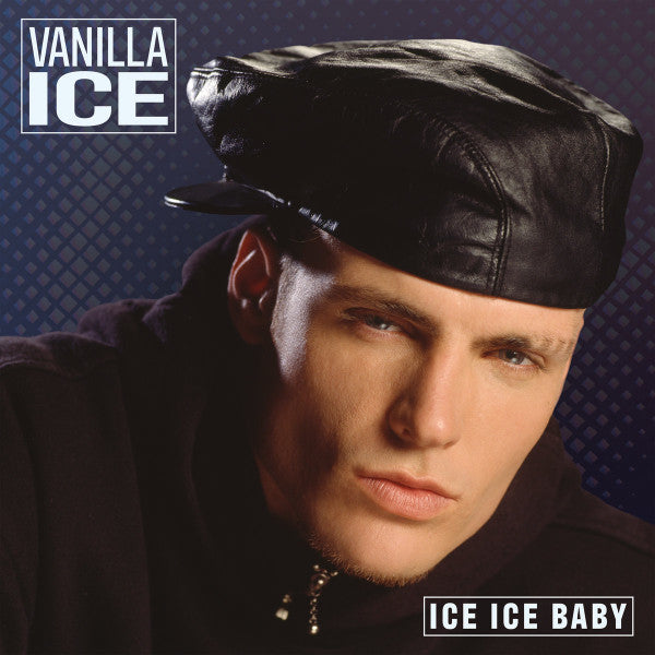Vanilla Ice - Ice Ice Baby LP (Blue/White Splatter)