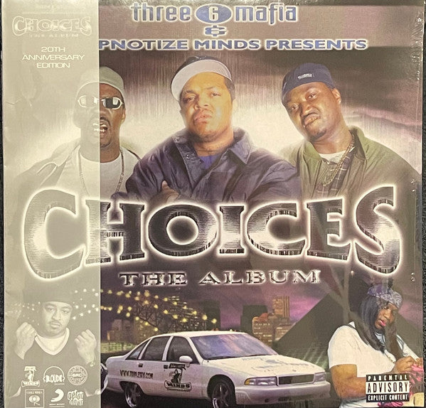 Three 6 Mafia - Choices: The Album - 2xLP (Ultra Clear #'d)