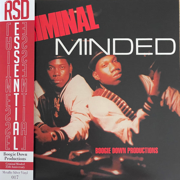 Boogie Down Productions – Criminal Minded - LP (Silver)