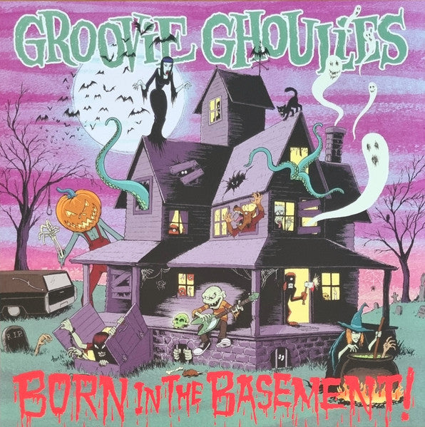 Groovie Ghoulies - Born In The Basement LP (Purple White Mix)