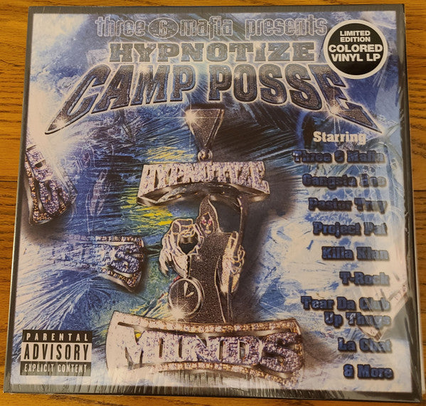 Three 6 Mafia Presents Hypnotize Camp Posse – Hypnotize Camp Posse - 2xLP (Blue)