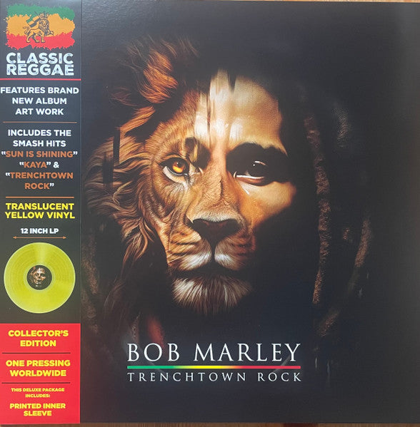 Bob Marley - Trenchtown Rock - LP (Translucent Yellow)